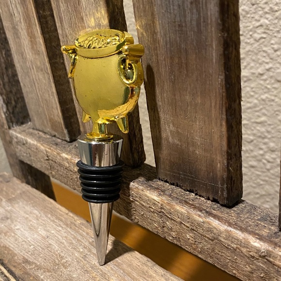 Halloween Witches Cauldron Wine Bottle Stopper, Cauldron Wine Bottle Stopper - Picture 16 of 16